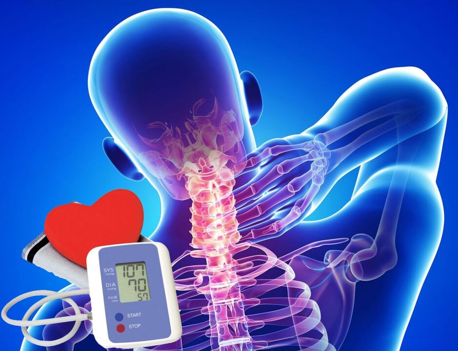 Lavička krvného tlaku na krčnú osteochondrózu